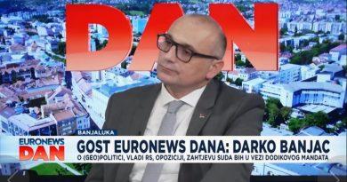 Banjac za Euronews: Velike sile vas nekad uvuku u sukob i kad vi nećete