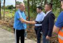 Načelnik Savković obišao radove na izgradnji vodovodne mreže u zaseoku Tavani Načelnik Savković obišao radove na izgradnji vodovodne mreže u zaseoku Tavani