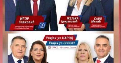 Centralni predizborni skup SNSD-a sutra u Sportskoj dvorani Centralni predizborni skup SNSD-a sutra u Sportskoj dvorani